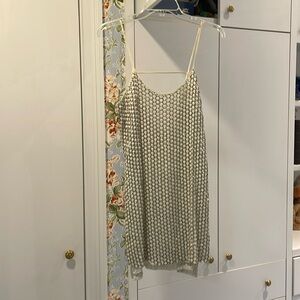 Beaded spaghetti strap dress